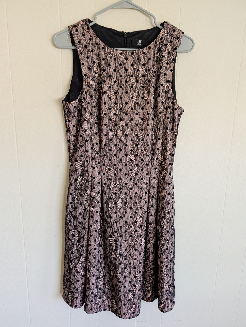 Jason Wu Lace Overlay Fit & Flare Mini Dress - Picture 2 of 4